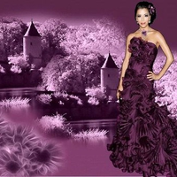 EVA LOMGORIA PURPLE  PICTURE