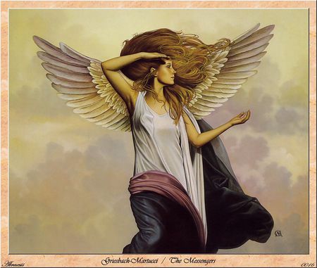 angel - woman, wings, angel, heaven