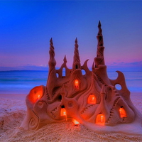 Castle in the sand