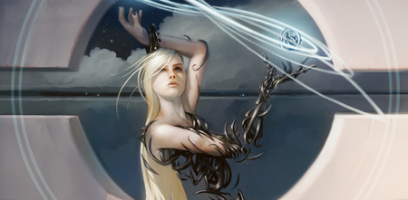 Magic The Gathering - fantasy, female, gathering, magic