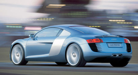 Audi - audi, car, blue, moving