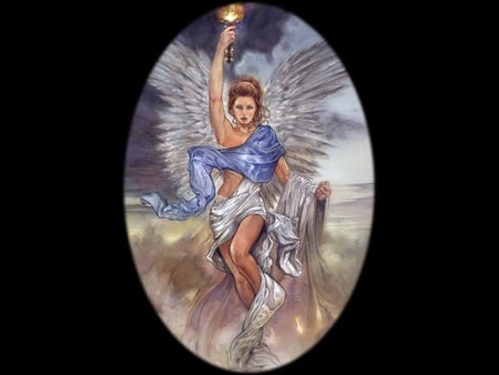 Victory - victory, fantasy, angel, female