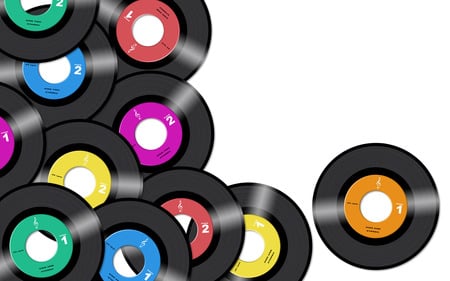 Music Disc - disc, music, classic, colorful