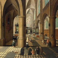 Church Interior by Peter the Elder Neeffs