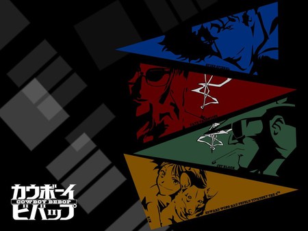 Cowboy Bebop - boys, girl, anime, colors