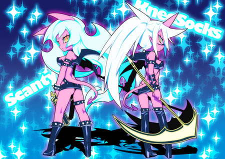 Panty & Stocking - panty, scanty, panty and stocking, stocking