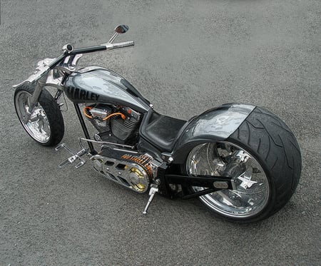 Custom Harley - motorcycles, bike, harley davidson, choppers