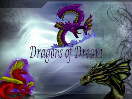 DRAGONS OF DREAM - dreams, dragons, fantasy, colorful