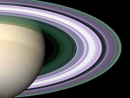 rings - beauty, sky, saturn, astronomy, planets, rings, night, interesting, colors