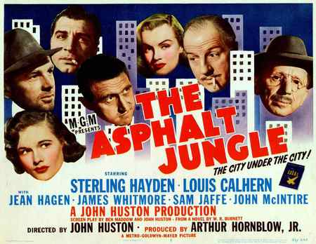 Movie - The Asphalt Jungle - film, films, cinema, movie, movies