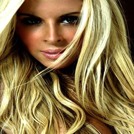 BLOND BEAUTY - woman, blond, model, long, beauty, hair