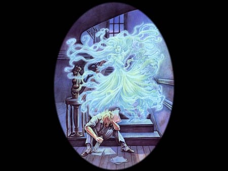 Ghost - spirit, ghost, fantasy, female