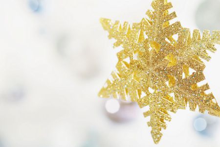 Gold star - new year, candles, photography, lovely, garland, christmas, holidays, star, decorations, golden, cute