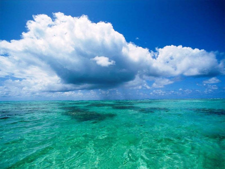 Sky-Sea-11 - ocean, nature, clouds, blue