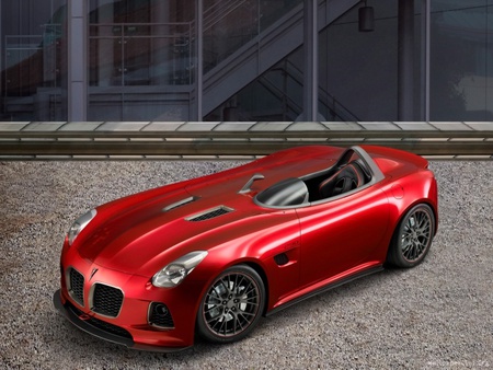 Pontiac-Solstice-Sd-290 - red, car, auto, pontiac