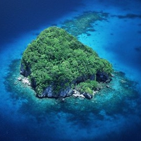 Rock Island Palau Micronesia