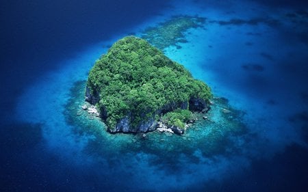 Rock Island Palau Micronesia - rock, island, palau, micronesia