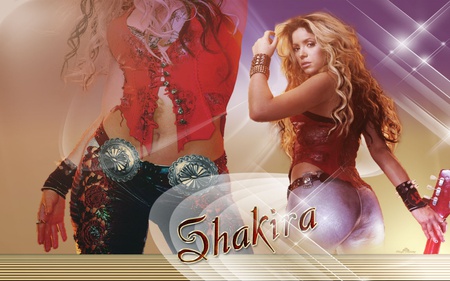 shakira - music, models, lady, shakira