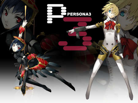 Persona 3 Aegis & Metis - persona 3, metis, aegis, shin megami tensei, persona 3fes, robot, persona