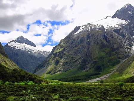 mountains - nature, moutains, sky