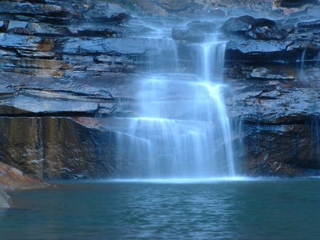 Waterfall - nature, water, waterfalls, australia