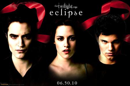 The trio eclipse - eclipse, jacob, edward, bella