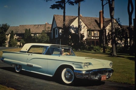 58 TBird - tbird, ford, car, thunderbird