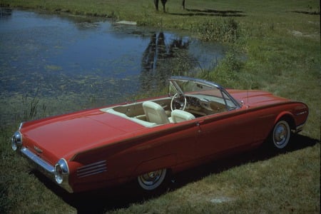 61 Thunderbird - thunderbird, ford, car, tbird