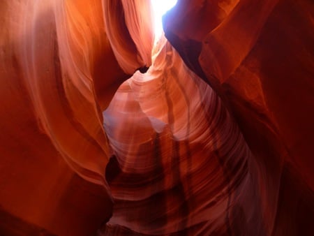 Horse Shoe Bend, Colorado River - bend, layers, orange, sky, canyon