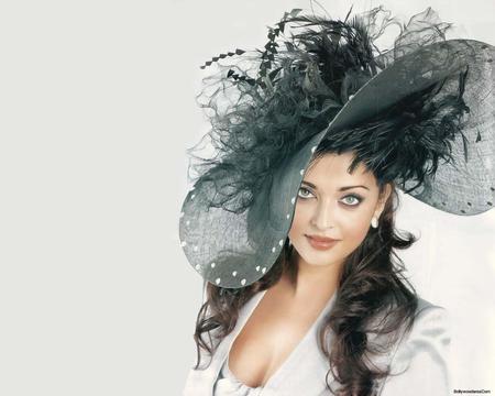 Aishwarya_Rai - face, lady, hat, sexy, models