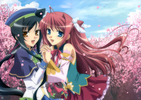 Ryuubi and Kan'u - ryuubi, kan, shin koihime musou, kanu