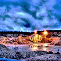 Snowy Village