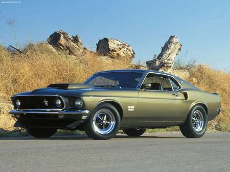 1969 Ford Mustang Boss 429 - muscle, car, mustang, classic, ford