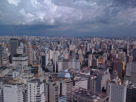 Sao Paulo Skyline - skyscraper, skyline, sao, paulo