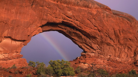 Bifrost - nature, arch, rainbow, rock formation