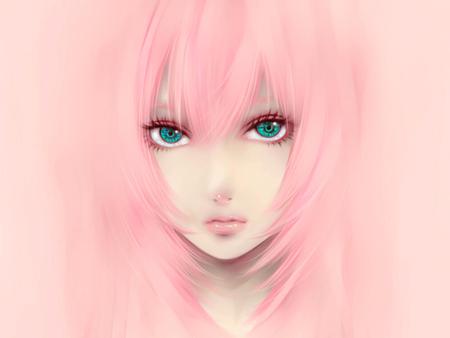 Megurine Luka - pretty, anime, vocaloid, pink, luka, aqua, music, face, nice, pink hair, idol, program, beautiful, megurine, singer, girl, virtual, beauty, cool, white, awesome, diva, megurine luka, aqua eyes, cute, vocaloids, song