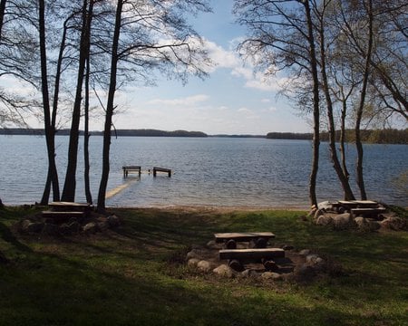 Drawsko - drawsko, lake, springs, poland