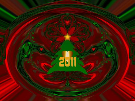 My Heart and my Art that's all I have to give - collage, 3d, fractal, abstract, christmas