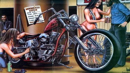 Final Touches - show, motorcycle, chopper, exspo