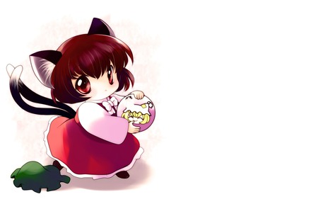 Touhou Chibi - girls, anime, touhou project, touhou, chibi