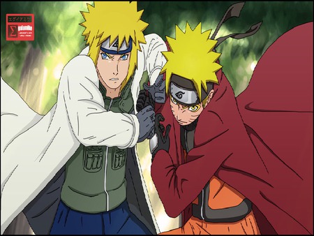 Sage & Hokage - minato, naruto, hokage, sage mode