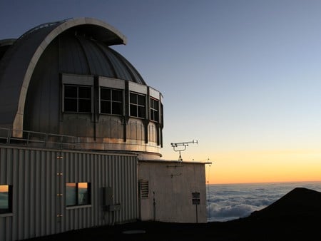 Above the Clouds - sky watch, cloud sea, stars, observatory