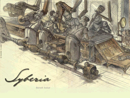 Syberia - puzzle, automatons, syberia, factory