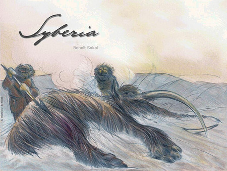 Syberia - snow, killing, mamoth, syberia