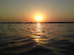 sunset at dukhan beach