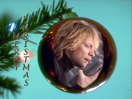 Merry Christmas Honey - pine tree boughs, entertainment, merry christmas, singer, jon bon jovi