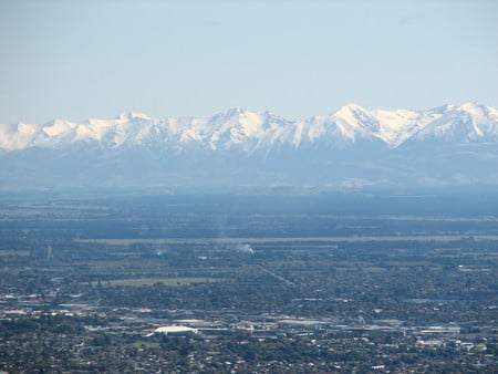 The Beautiful Southern Alps Christchurch - white, mountains, home, snow