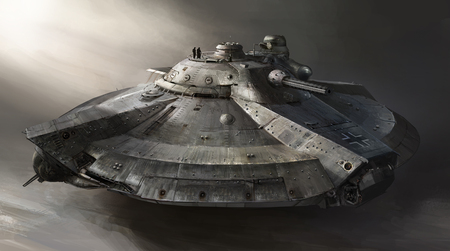 IRON SKY - detailed, ship, great, cool, machine