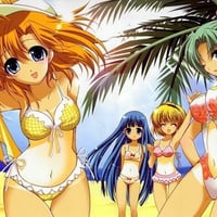 Higurashi at the beach