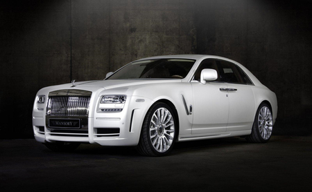 Mansory rollsroyce white ghost limited - tuned, mansory, ghost, rr, white